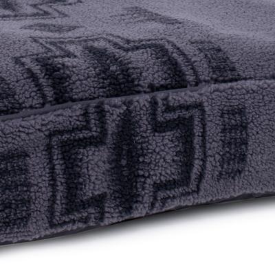 Show full view: Pendleton Harding Tonal Berber Pet Napper Dog Bed, Gray, Large slide 7 of 11