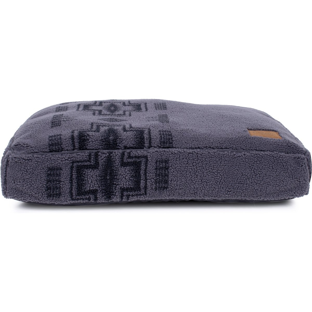 Pendleton Harding Tonal Berber Pet Napper Dog Bed, Gray, Small: 28 x 20 x 4-in