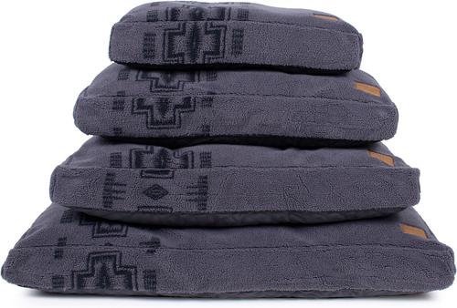 Show full view: Pendleton Harding Tonal Berber Pet Napper Dog Bed, Gray, Small slide 7 of 10