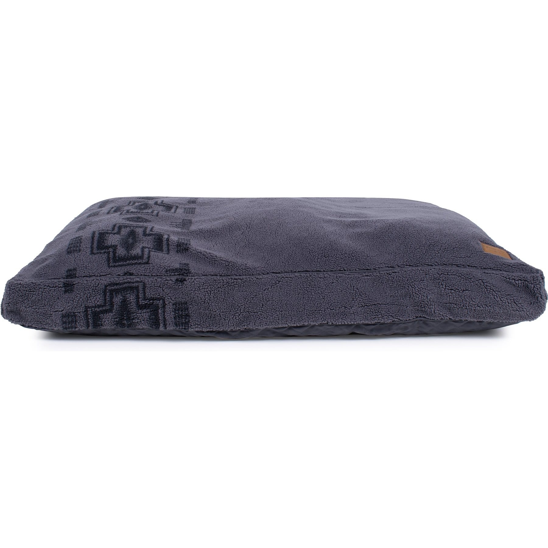 Pendleton Harding Tonal Berber Pet Napper Dog Bed, Gray, X-Large: 48 x 36 x 4-in