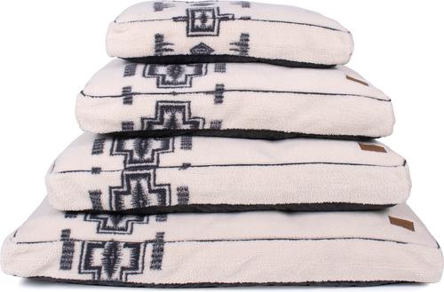 Show full view: Pendleton Harding Tonal Berber Pet Napper Dog Bed, Natural, Large slide 7 of 10