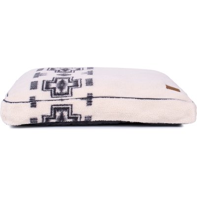Pendleton Pendleton Harding Tonal Berber Pet Napper Dog Bed, Natural, Medium: 36 x 27 x 4-in