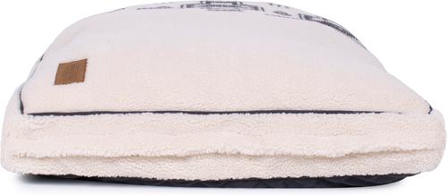 Show full view: Pendleton Harding Tonal Berber Pet Napper Dog Bed, Natural, Medium slide 3 of 10