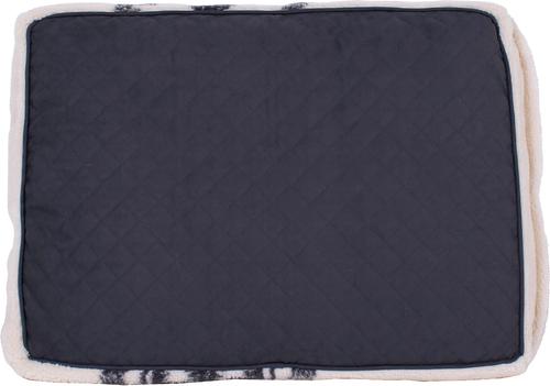 Show full view: Pendleton Harding Tonal Berber Pet Napper Dog Bed, Natural, Small slide 5 of 10