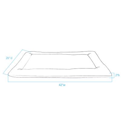 Show full view: Pendleton National Park Comfort Cushion Dog Bed, Yellowstone, Large slide 7 of 8