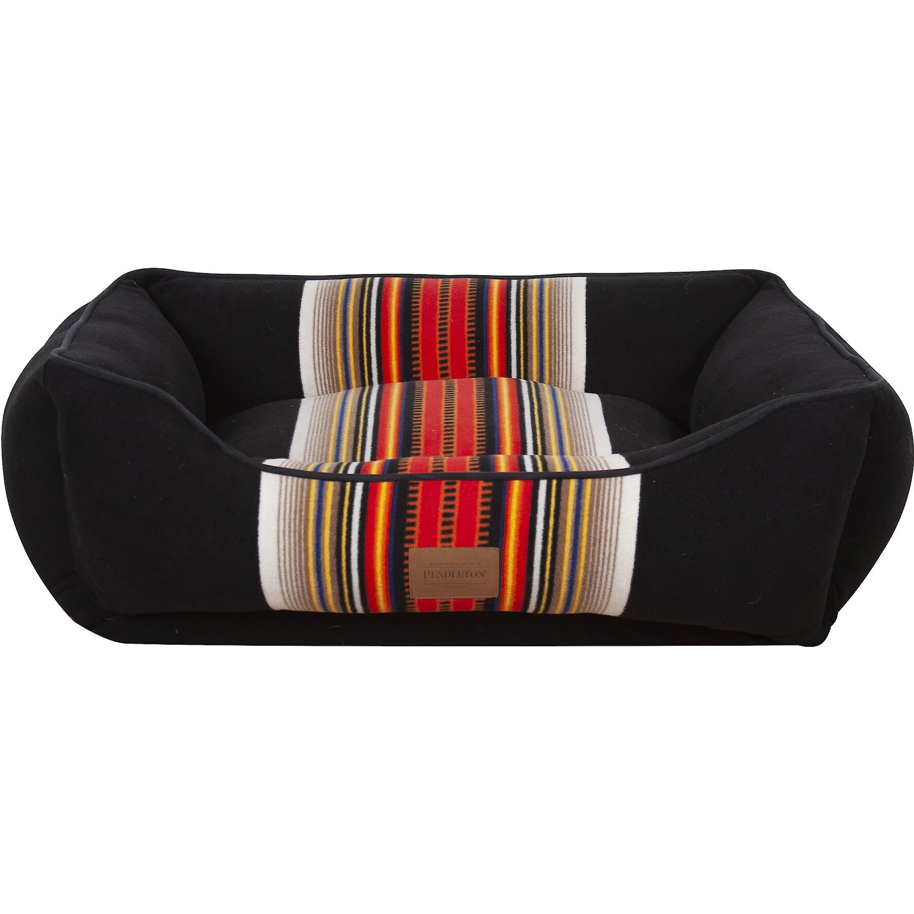 Pendleton National Park Kuddler Bolster Dog Bed with Removable Cover, Acadia, Large: 36 x 27 x 10-in