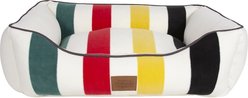Pendleton National Park Kuddler Bolster Dog Bed with Removable Cover, Glacier, Large