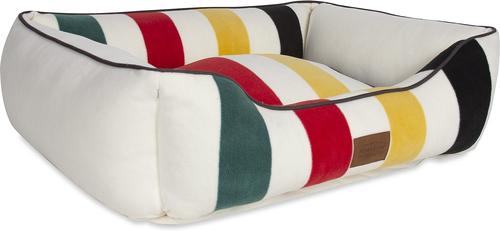 Show full view: Pendleton National Park Kuddler Bolster Dog Bed with Removable Cover, Glacier, Large slide 3 of 7