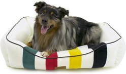 Pendleton National Park Kuddler Bolster Dog Bed with Removable Cover, Glacier, Medium: 30 x 24 x 9-in