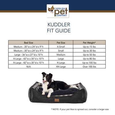 Show full view: Pendleton San Miguel Kuddler Bolster Dog Bed with Removable Cover, X-Large slide 8 of 8