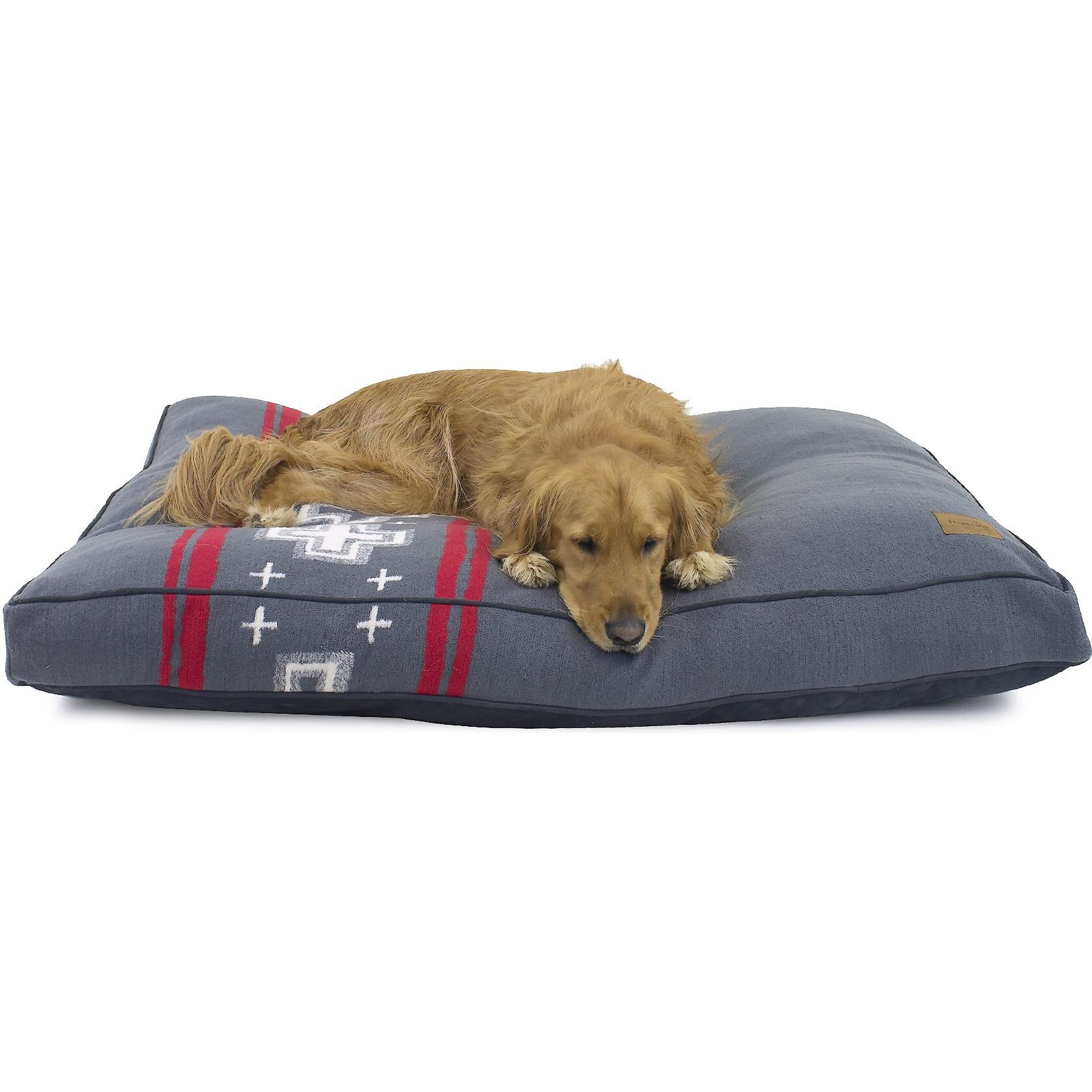 Pendleton San Miguel Petnapper Pillow Dog Bed with Removable Cover, X-Large: 48 x 36 x 4-in