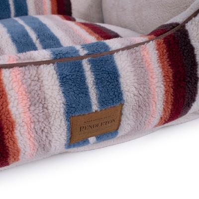 Show full view: Pendleton Serape Rosewood Berber Kuddler Dog Bed, Serape Rosewood, X-Large slide 7 of 9