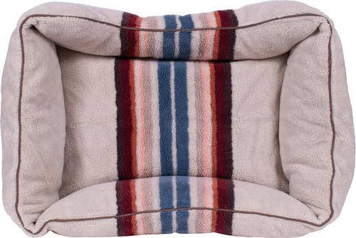 Show full view: Pendleton Serape Rosewood Berber Kuddler Dog Bed, Serape Rosewood, X-Large slide 5 of 9