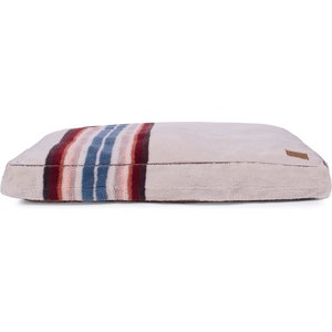 Pendleton Serape Rosewood Berber Pet Napper Dog Bed, Serape Rosewood, Large: 40 x 32 x 4-in