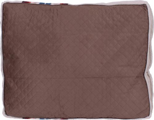 Show full view: Pendleton Serape Rosewood Berber Pet Napper Dog Bed, Serape Rosewood, Large slide 5 of 9