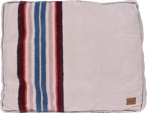 Show full view: Pendleton Serape Rosewood Berber Pet Napper Dog Bed, Serape Rosewood, Large slide 4 of 9