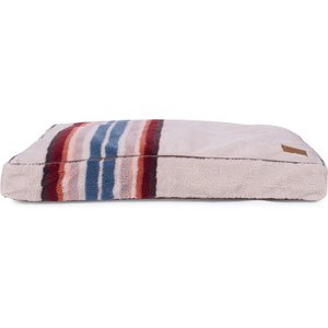 Pendleton Serape Rosewood Berber Pet Napper Dog Bed, Serape Rosewood, Medium: 36 x 27 x 4-in