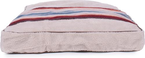 Show full view: Pendleton Serape Rosewood Berber Pet Napper Dog Bed, Serape Rosewood, Medium slide 3 of 9