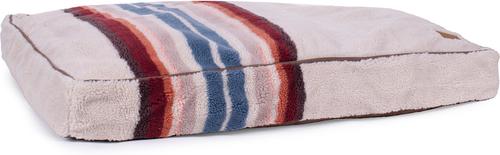 Show full view: Pendleton Serape Rosewood Berber Pet Napper Dog Bed, Serape Rosewood, Medium slide 2 of 9