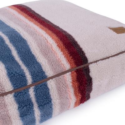 Show full view: Pendleton Serape Rosewood Berber Pet Napper Dog Bed, Serape Rosewood, Small slide 7 of 10