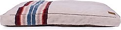 Pendleton Serape Rosewood Berber Pet Napper Dog Bed, Serape Rosewood, X-Large: 48 x 36 x 4-in