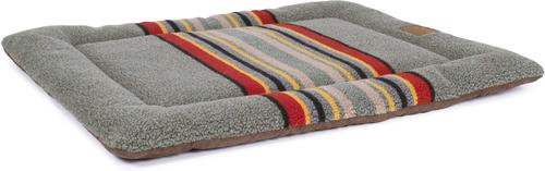Show full view: Pendleton Vintage Camp Comfort Cushion Pillow Dog Bed, Heather Green, Large slide 5 of 10