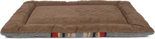 Show full view: Pendleton Vintage Camp Comfort Cushion Pillow Dog Bed, Heather Green, Small slide 7 of 11