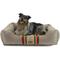 Show in main carousel: Pendleton Vintage Camp Kuddler Bolster Dog Bed with Removable Cover, Umber, Large slide 1 of 8