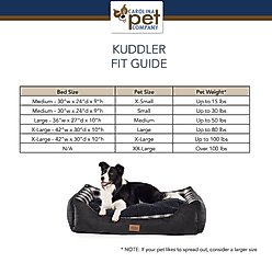 Pendleton Vintage Camp Kuddler Bolster Dog Bed with Removable Cover, Umber, Medium slide 2 of 6