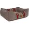 Show in main carousel: Pendleton Vintage Camp Kuddler Bolster Dog Bed with Removable Cover, Umber, X-Large slide 4 of 8