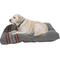 Show in main carousel: Pendleton Yakima Camp Pillow Dog Bed with Removable Cover, Heather Green, Large slide 1 of 6