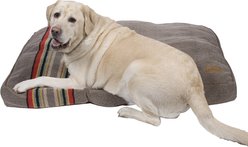 Pendleton Yakima Camp Pillow Dog Bed with Removable Cover, Umber, Large