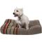 Show in main carousel: Pendleton Yakima Camp Pillow Dog Bed with Removable Cover, Umber, Medium slide 1 of 6
