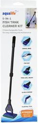 Penn-Plax 5-in-1 Cleaner Kit for Glass Plastic or Acrylic Aquarium Fish Tank, Extra Long, 19-in