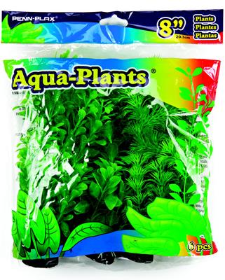 Show full view: Penn-Plax 8-in Plastic Fish Plant, Green, 6 count slide 5 of 7