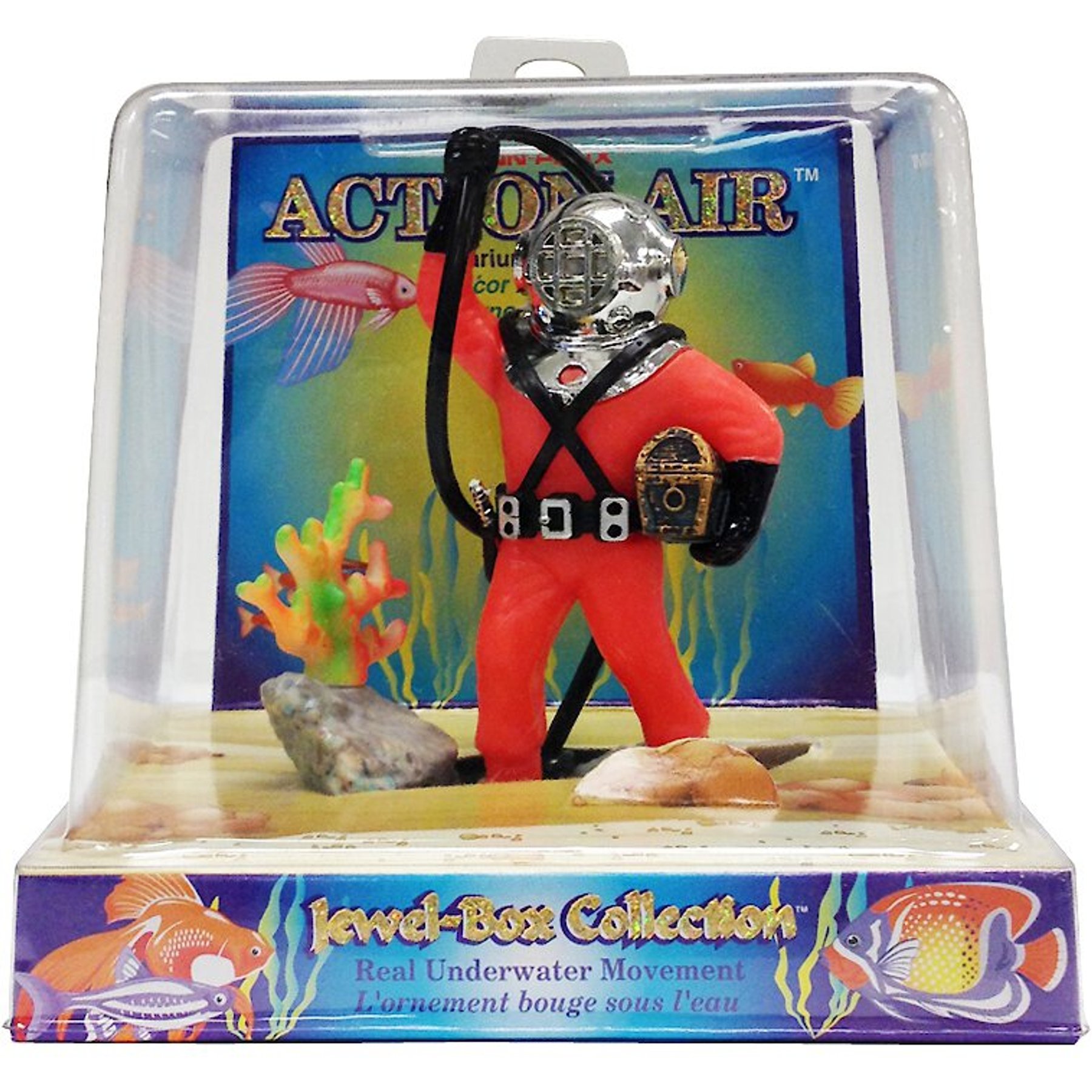 激レア　PENN PLAX ACTION AERATING MONSTER　２点 PENN-PLAX Action Air Diver with Hose Aerating Aquarium