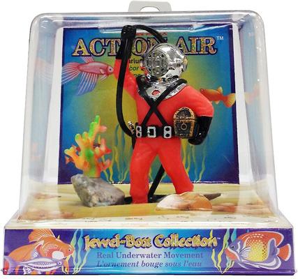 Show full view: Penn-Plax Action Air Diver with Hose Aerating Aquarium Ornament, 4-in, Color Varies slide 1 of 8