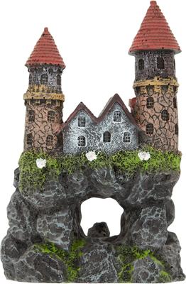 Show full view: Penn-Plax Age-of-Magic Enchanted Castle Aquarium Decoration Fish Ornament, Medium slide 4 of 10