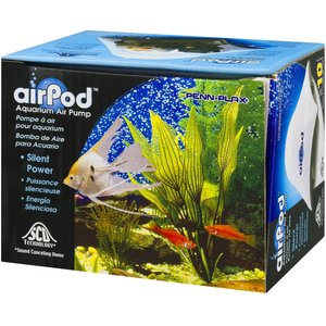 Penn-Plax Air-Pod Aquarium Air Pump, 10-gal
