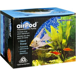 Penn-Plax Air-Pod Aquarium Air Pump, 10-gal