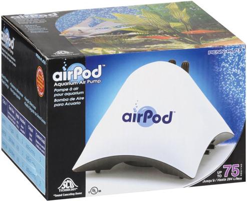 Show full view: Penn-Plax Air-Pod Aquarium Air Pump, 75-gal slide 2 of 9