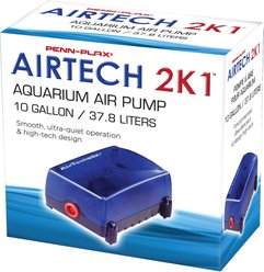 Penn-Plax Air-Tech 2K1 Aquarium Air Pump, 10-gal slide 2 of 2