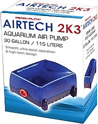 Penn-Plax Air-Tech 2K3 Aquarium Air Pump, 30-gal slide 2 of 3