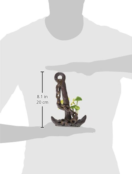 Show full view: Penn-Plax Anchor & Plant Aquarium Ornament, Medium slide 4 of 9