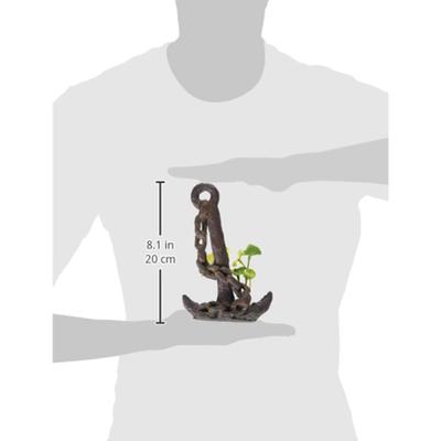 Show full view: Penn-Plax Anchor & Plant Aquarium Ornament, Medium slide 4 of 9