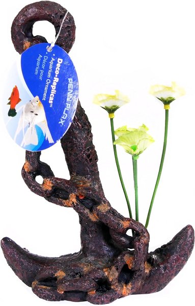 Show full view: Penn-Plax Anchor & Plant Aquarium Ornament, Medium slide 5 of 9