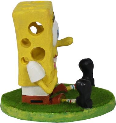 Show full view: Penn-Plax Aqua-Flora SpongeBob SquarePants Living Aquarium Ornament slide 4 of 7