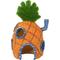 Show in main carousel: Penn-Plax Aqua-Flora SpongeBob SquarePants Pineapple House Aquarium Ornament slide 1 of 6
