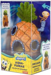 Penn-Plax Aqua-Flora SpongeBob SquarePants Pineapple House Aquarium Ornament slide 2 of 5
