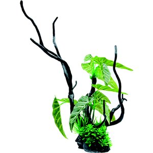PENN-PLAX Aqua-Plants Plastic Aquarium 6 Piece Fish Plant, Multicolor, 8-in  height - Chewy.com
